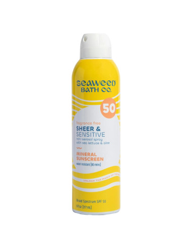 Spray Solar Mineral Sheer SPF 50 Seaweed Bath Co. 170ml