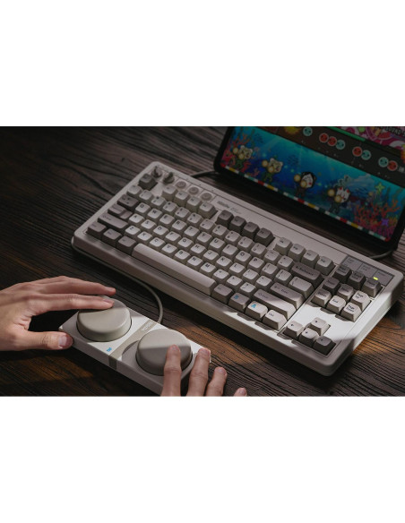 Teclado Mecánico 8BitDo Edición M Bluetooth USB-C 87 Teclas Teclado Mecánico 8BitDo Edición M Bluetooth USB-C 87 Teclas