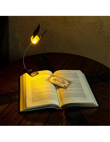 Luz de lectura Harry Potter Golden Snitch Paladone 19.1cm