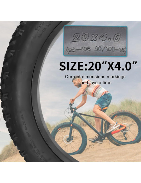 Neumático Fat 20x4.0 SIMEIQI Plegable para E-Bike Neumático Fat 20x4.0 SIMEIQI Plegable para E-Bike