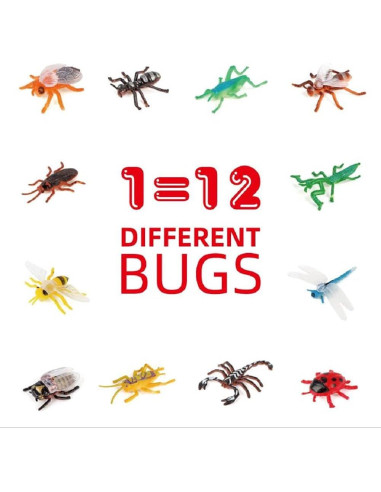 Kit de Excavación TRADE Big Bug - 12 Insectos Reales