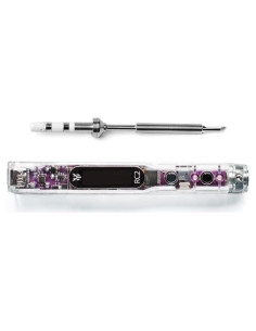 HGLRC Soldador RC2 65W 24V Portátil con Pantalla OLED