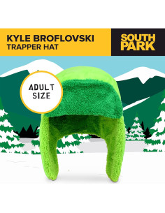 Gorro de Esquí South Park Kyle Broflovski con Orejeras 2