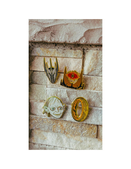 Set de Pines Loungefly El Señor de los Anillos 4 Piezas Set de Pines Loungefly El Señor de los Anillos 4 Piezas
