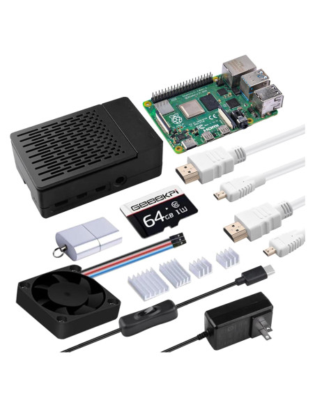 Kit GeeekPi Raspberry Pi 4B 4GB con Accesorios y Caja Kit GeeekPi Raspberry Pi 4B 4GB con Accesorios y Caja