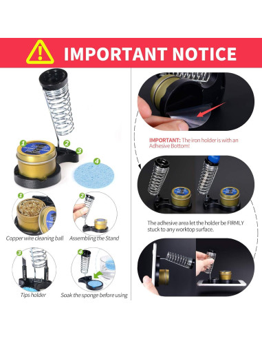 YIHUA 928D Kit de Soldadura Digital 65W Control Temperatura