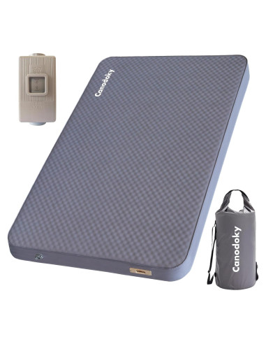 Colchón Autoinflable Doble Canodoky 200x132 cm 10 cm Espuma