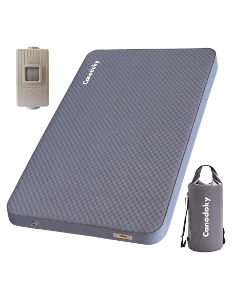 Colchón Autoinflable Doble Canodoky 200x132 cm 10 cm Espuma Colchón Autoinflable Doble Canodoky 200x132 cm 10 cm Espuma