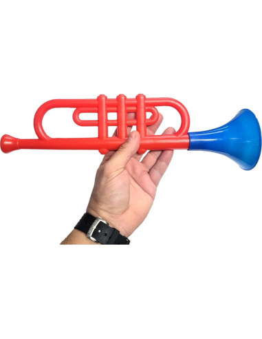 Trompetas de Plástico Coloridas ZU 33 cm Juguetes Musicales