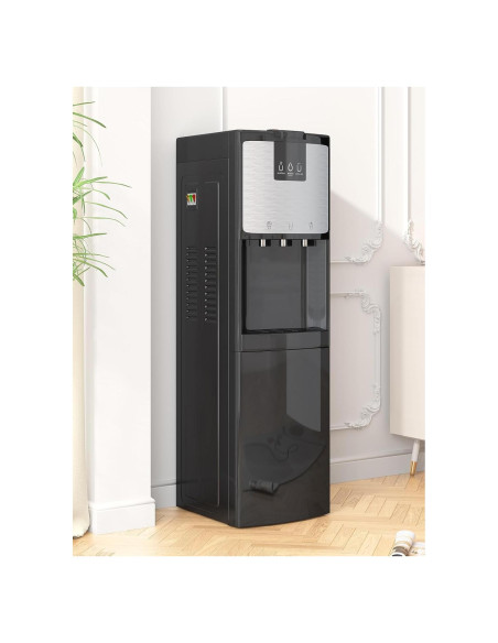Dispensador de Agua Muhub Carga Inferior 3/5 Galones Acero Inoxidable Dispensador de Agua Muhub Carga Inferior 3/5 Galones Acero Inoxidable