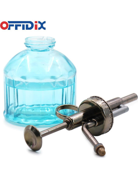 Botella Spray Vidrio OFFIDIX 200ml Azul Regadera Plantas Botella Spray Vidrio OFFIDIX 200ml Azul Regadera Plantas