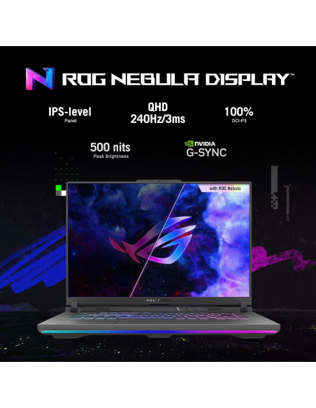 Laptop Gaming ASUS ROG Strix G16, i9, RTX 4060, 16GB, 1TB Laptop Gaming ASUS ROG Strix G16, i9, RTX 4060, 16GB, 1TB