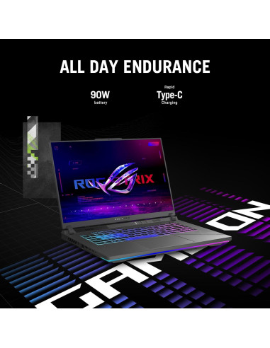 Laptop Gaming ASUS ROG Strix G16, i9, RTX 4060, 16GB, 1TB