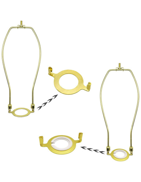 Adaptador E27 a E14 ECUDIS con Anillos Reductores de Pantalla Adaptador E27 a E14 ECUDIS con Anillos Reductores de Pantalla