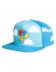 Gorra Snapback Pikachu Centro Pokémon Unisex Adulto