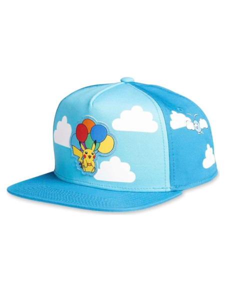 Gorra Snapback Pikachu Centro Pokémon Unisex Adulto Gorra Snapback Pikachu Centro Pokémon Unisex Adulto