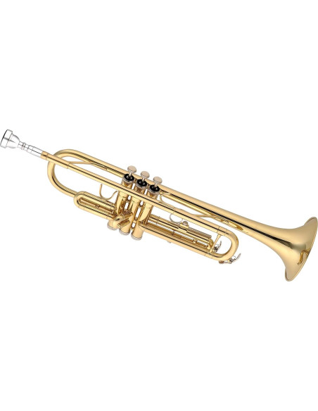 Trompeta Aileen Lexington TP8001G Estudiante Bb Oro con Estuche Trompeta Aileen Lexington TP8001G Estudiante Bb Oro con Estuche