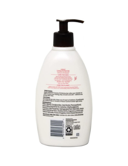 Crema Hidratante Corporal Aveeno 12oz - Avena y Aceites Crema Hidratante Corporal Aveeno 12oz - Avena y Aceites
