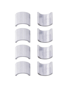 8 Piezas Shim de Manillar MWMNUN 22mm a 25mm Aluminio