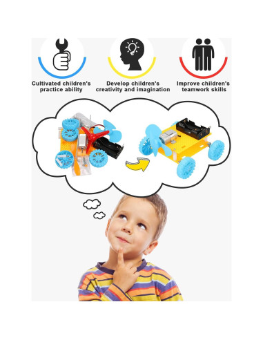 Kit de Ciencia STEM Poraxy 5 Proyectos para Niños 6-14 Años