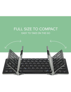 Teclado Bluetooth Plegable Plugable BT-KEY3XL Inalámbrico 2