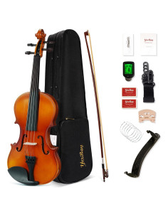 Kit de Violín 4/4 YorRay para Adultos Principiantes