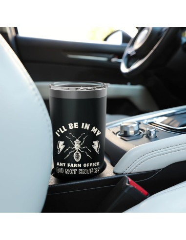 Taza Aislada Acero Inoxidable 591ml Hormigas No Entrar