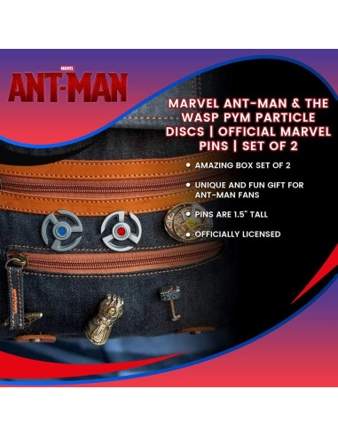 Pines de Partículas Pym Marvel Ant-Man y La Avispa Set de 2