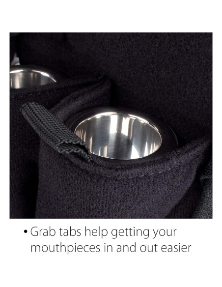 Funda para Boquilla de Trombón Doble Protec Negra Funda para Boquilla de Trombón Doble Protec Negra