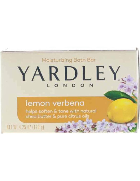 Jabón en barra Yardley London Verbena de Limón 141g Unisex Jabón en barra Yardley London Verbena de Limón 141g Unisex