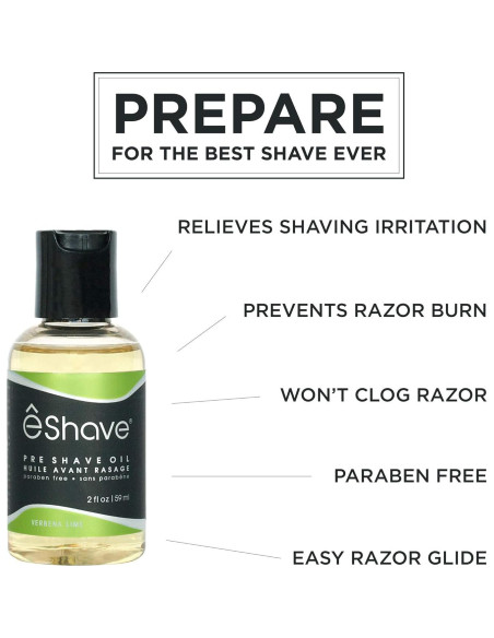 Aceite Pre Afeitado eShave 60 ml - Piel Suave y Protegida Aceite Pre Afeitado eShave 60 ml - Piel Suave y Protegida