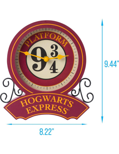 Reloj de pared Harry Potter Silver Buffalo 24x21 cm