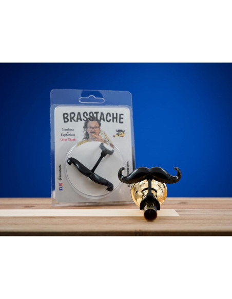 Clip-on Bigote Brasstache para Trombone y Euphonium Clip-on Bigote Brasstache para Trombone y Euphonium