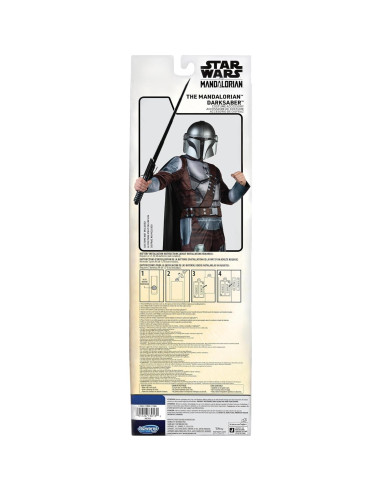 Sable de Luz Darksaber Star Wars - Accesorio Halloween