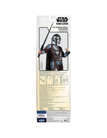 Sable de Luz Darksaber Star Wars - Accesorio Halloween Sable de Luz Darksaber Star Wars - Accesorio Halloween