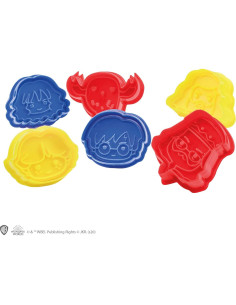 Cortadores de Galletas Cinereplicas Harry Potter - Set 5 2