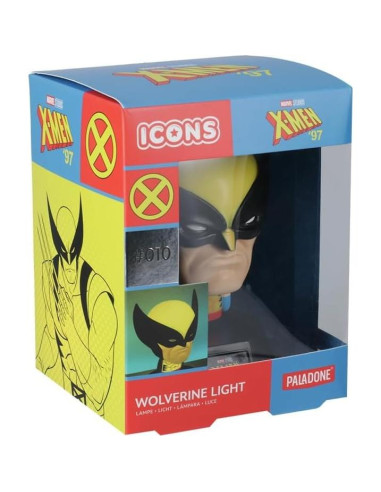 Luz Icono Wolverine Paladone 11 cm Multicolor Decorativa