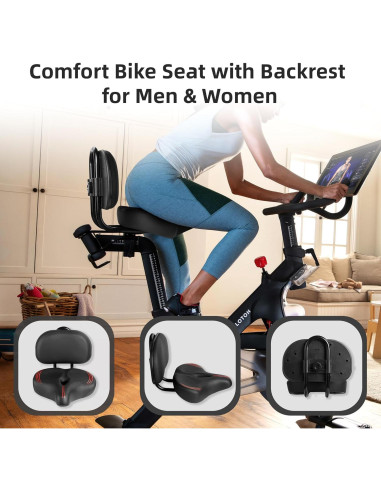 Cojín de Asiento Sobredimensionado COOLWUFAN para Bicicleta