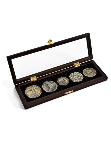 Conjunto de Monedas Enano The Noble Collection 5 monedas