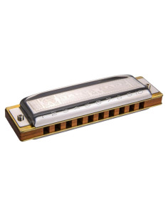 Hohner Blues Harp Armónica Clave E 10 Cuerdas Doussie