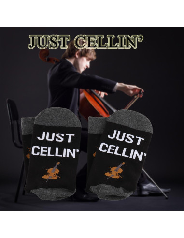 Calcetines Just Cellin para Violonchelistas - Talla Única