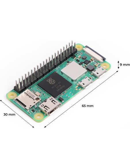 Kit Raspberry Pi Zero 2 W con Disipador y Accesorios Kit Raspberry Pi Zero 2 W con Disipador y Accesorios