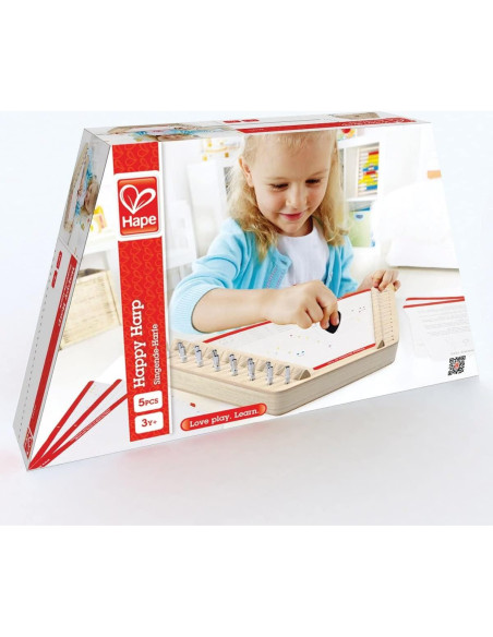 Hape Happy Harp Arpa Musical de Madera para Niños Hape Happy Harp Arpa Musical de Madera para Niños