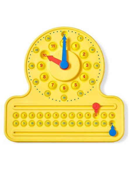 Reloj de Línea Numérica hand2mind para Aprender la Hora Reloj de Línea Numérica hand2mind para Aprender la Hora
