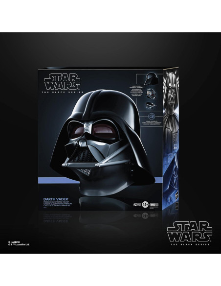 Casco Electrónico Darth Vader Premium Hasbro 36.2 cm Casco Electrónico Darth Vader Premium Hasbro 36.2 cm