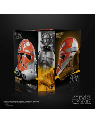 Casco Electrónico Premium Star Wars Clon Ahsoka 332