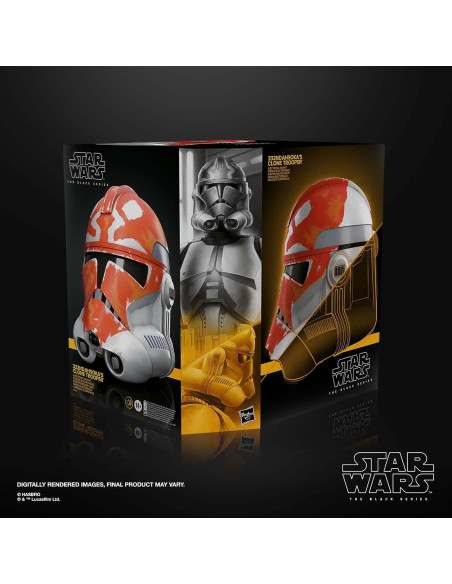 Casco Electrónico Premium Star Wars Clon Ahsoka 332 Casco Electrónico Premium Star Wars Clon Ahsoka 332