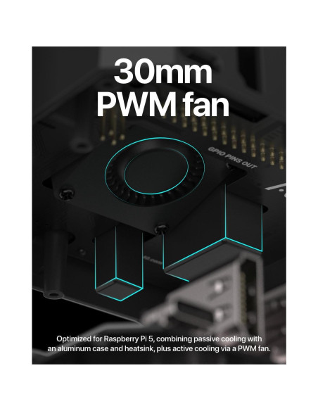 Caja Argon ONE V3 M.2 NVMe para Raspberry Pi 5 Caja Argon ONE V3 M.2 NVMe para Raspberry Pi 5