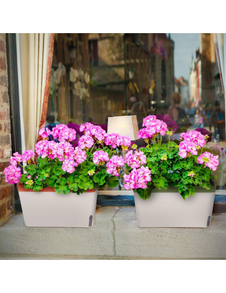 Macetas Rectangulares Autorriego Amazing Creation - Set de 3 Macetas Rectangulares Autorriego Amazing Creation - Set de 3