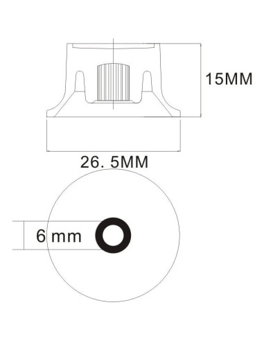 Juego de 4 perillas de control para guitarra eléctrica Gibson